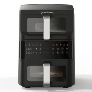 قلاية هوائية مزدوجة 2500 واط 10 لتر من Nutricook