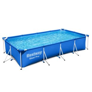 مجموعة مسبح كريستال فلو العائلي من Bestway