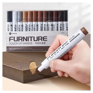 12-Pack Furniture Scratch Repair Pens