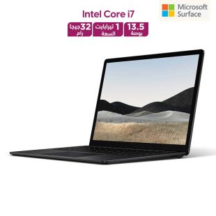 لابتوب Surface 4 شاشة 13.5 بوصة بمعالج Intel Core i7 وذاكرة 32 جيجابايت وتخزين 1 تيرابايت من Microsoft