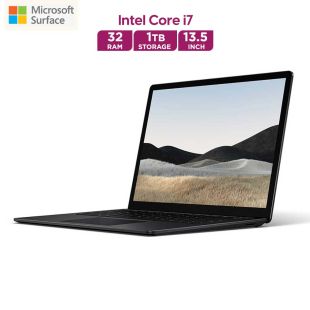 32GB RAM 1TB SSD Surface Laptop 4 13.5 Inch Touchscreen Matte Black Intel Core i7 by Microsoft