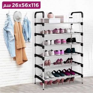 منظم أحذية معدني 6 طبقات 116×56×26 سم