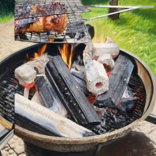 Shaba Natural Charcoal Briquettes 9kg