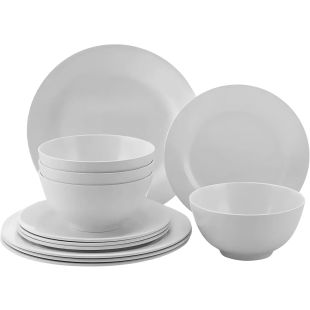 طقم عشاء سيراميك 12 قطعة