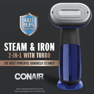 Conair Extreme Steam 2 in 1 Handheld Steamer and Iron 1875W