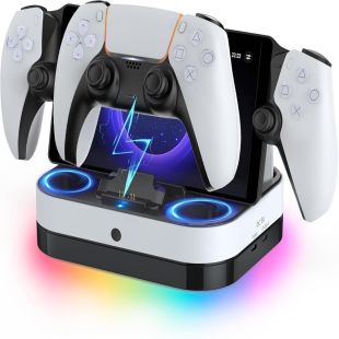Dual PS5 Charging Station for DualSense and PS Portal