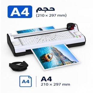 آلة تغليف 6 في 1 قياس A4 مع أدة قص متعددة من SMQ