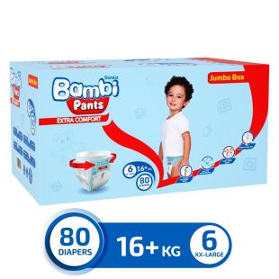 Sanita Bambi Baby Pants Stage 6 XXLarge +16 kg - 80 Pants