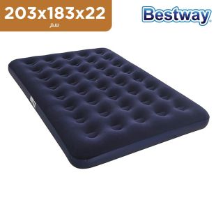 سرير هوائي مزدوج للمخيم 203 × 183 × 22 سم من Bestway