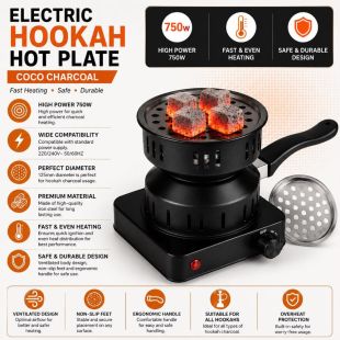 750W Electric Charcoal Burner