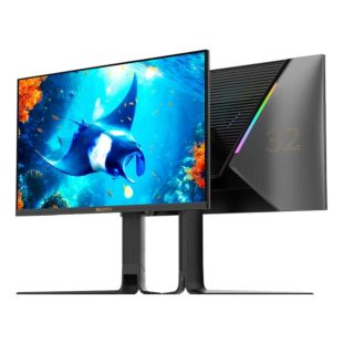 شاشة Reef Manta للألعاب 32 بوصة QHD تردد 180 هرتز IPS وسرعة استجابة 0.3 مللي ثانية من Sades