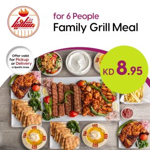 Delicious Grills Family Meal for 6 Persons at Mashawina Grill