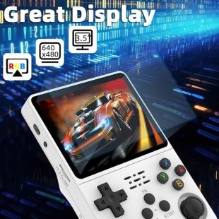 Gaming Console R36S with 15000 Classic Games 3.5 inch