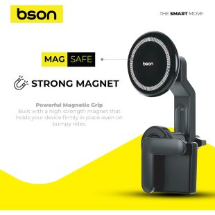 قاعدة هاتف مغناطيسية شاملة مع مشبك قوي من Bson