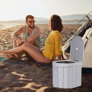 مرحاض متنقل قابل للطي للكبار