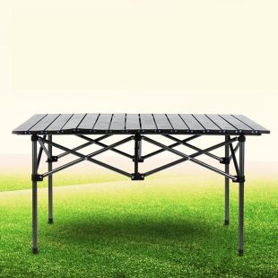 طاولة رحلات قابلة للطي 120 × 55 × 50 سم