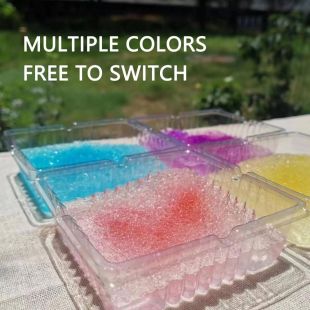 حاوية رماد للاستخدام مرة واحدة مع جل امتصاص الرماد 6 قطع