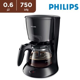 ماكينة صنع القهوة بالتنقيط بقوة 750 واط وسعة 0.6 لتر من Philips