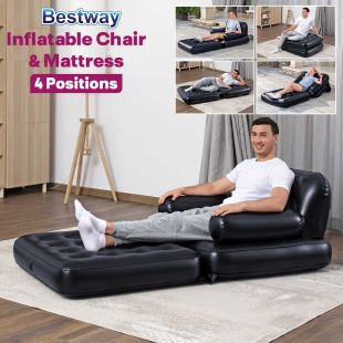 Inflatable Chair and Mattress 4 Positions by Bestway