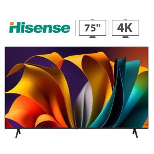 تلفزيون ذكي LED بدقة 4K UHD قياس 75 بوصة من Hisense