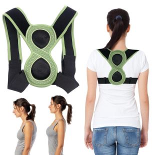 Adjustable 8 Shaped Posture Corrector Upper Back Brace Support