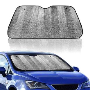Foldable Reflective Windshield Sunshade