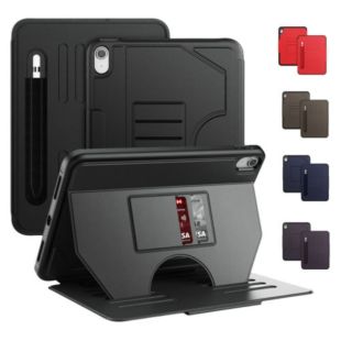 Multi-Layer Protective Case with Magnetic Stand for iPad