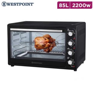 85L 2200W Electric Oven with Convection Fan and Rotisserie by Westpoint(New Product / Open Box)