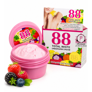 88 Total White Underarm Cream helps keep underarms smooth, soft & bright-looking 35 G