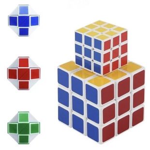 مكعب كيوب وورلد السحري 3x3x3 مجموعة مكعبات السرعة والذكاء