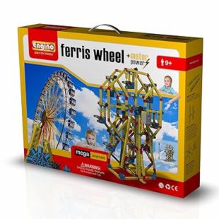 مجموعة بناء نموذج Ferris Wheel بمحرك 890 قطعة من Engino