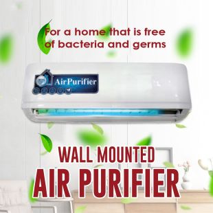 Wall Mounted Air Purifier with Ozone UV & Anion Purification Technology