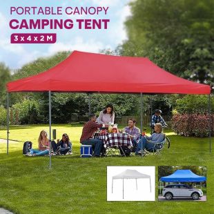 Portable Canopy Camping Tent 3 x 4 x 2m