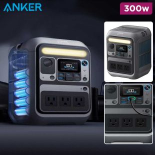 SOLIX C300 Portable Power Station 300W by Anker