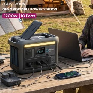 SOLIX C800X Portable Power Station 1200W with 10 Ports by Anker