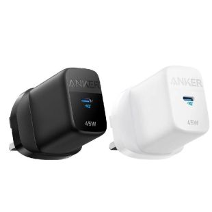 شاحن حائط منفذ Type-c سريع قوة 45 واط من Anker