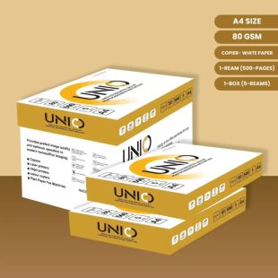 Unico Multi-Purpose A4 Office Papers White 80 g - 5 x 500 Sheets