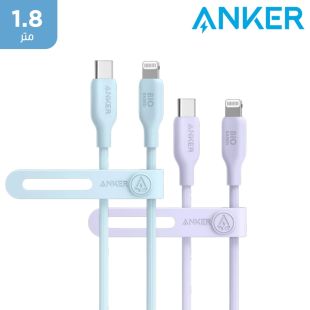 كيبل النوع سى إلى لايتننج بطول 1.8 متر من Anker