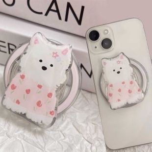 ستاند هاتف بوب سوكيت مغناطيسي بتصميم Flower Sweater