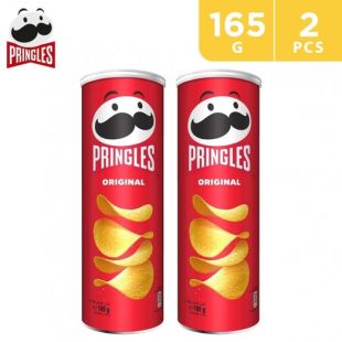 Pringles Original Potato Chips 2 x 165g
