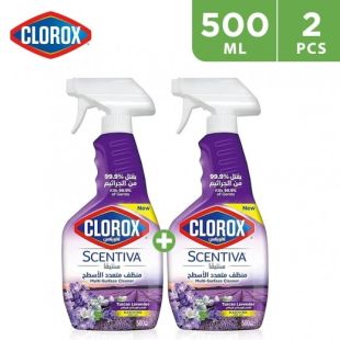 Clorox Scentiva Tuscan Lavender Multi-Surface Cleaner 2 x 500ml