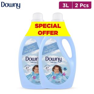 Downy Regular Fabric Softener Valley Dew 3L x 2 Dual Pack