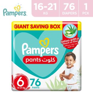 Pampers Pants Stage 6 Mega Box 76 Pieces