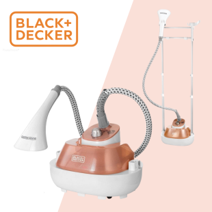 كواية ملابس بخارية 1,785 واط – ابيض من Black & Decker