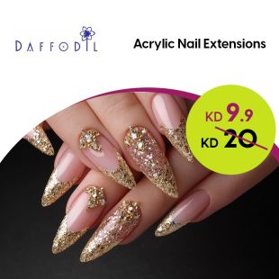 Acrylic Nail Extensions at Daffodil Beauty Salon