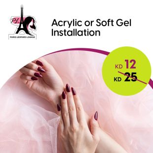Gel Polish or Acrylic Nail Design at Paris Leopard Lounge Salon