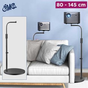 Adjustable Curved Projector Stand 80 to 145 cm by SMQ