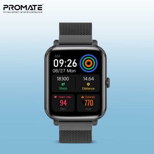 ProWatch M18 – SuperFit™ Smartwatch - Graphite by Promate