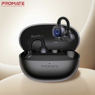 AudioFit Open Ear Clip On TWS Earbuds with Smart Touch Control by Promate