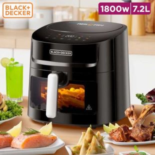 1800W Digital Air Fryer 7.2L by Black+Decker